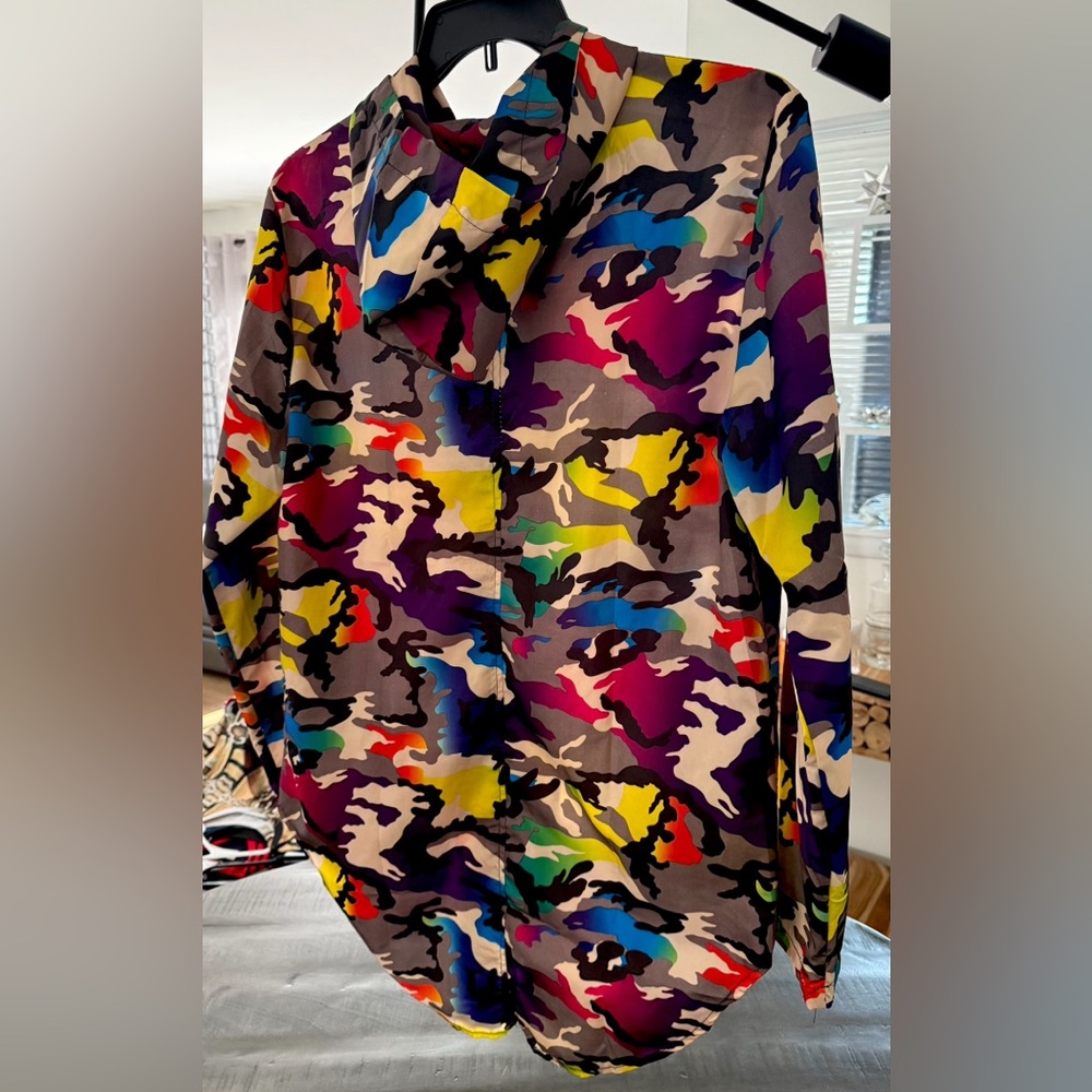 Multicolor Camouflage Performance Jacket - image 4